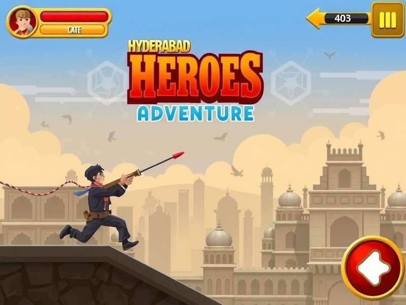 Hyderabad Heroes Adventure Gameplay Hyderabad Heroes Adventure Game Screenshot